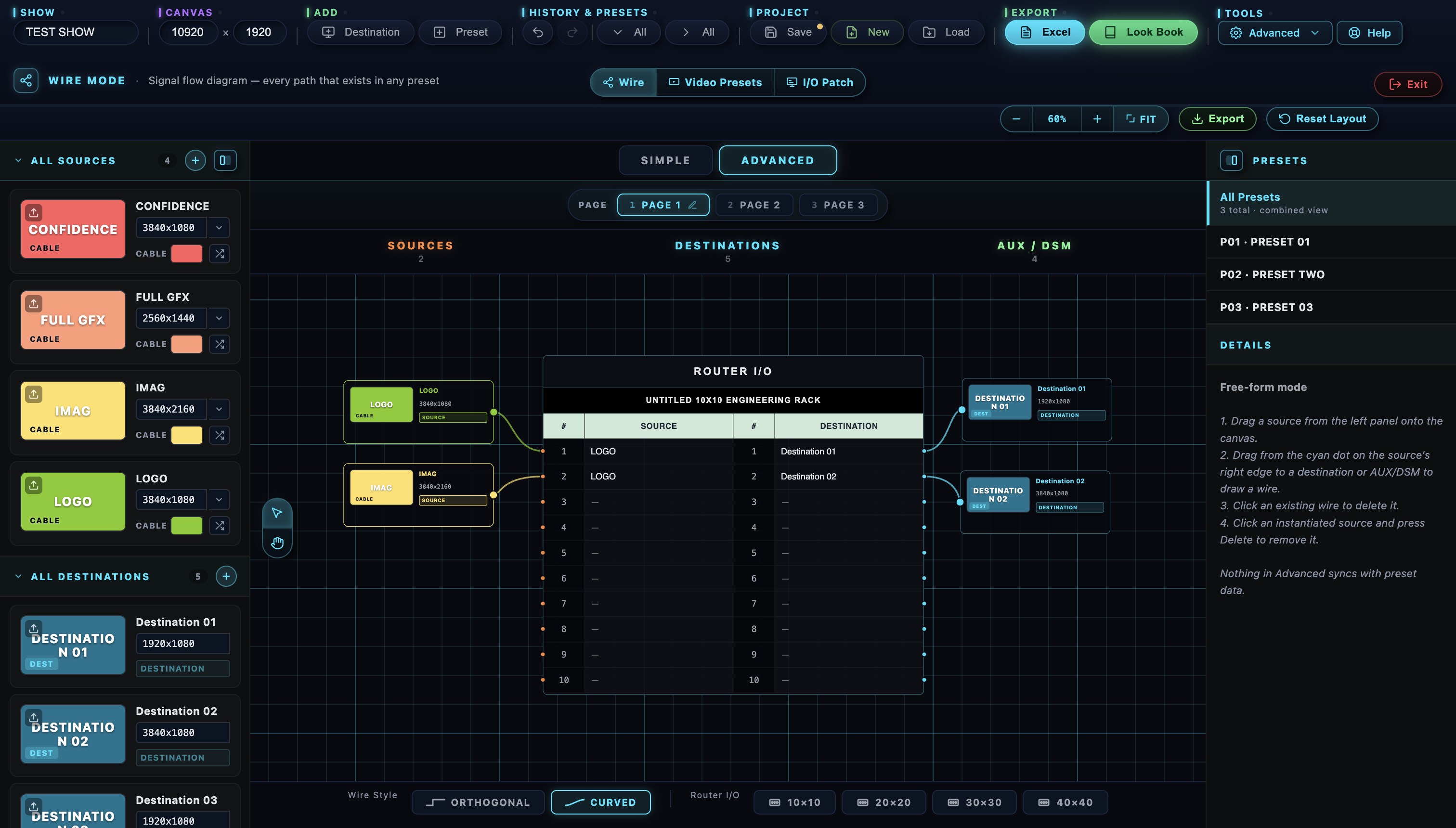 Wire Mode Export